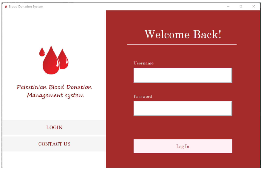 blood donation management system project